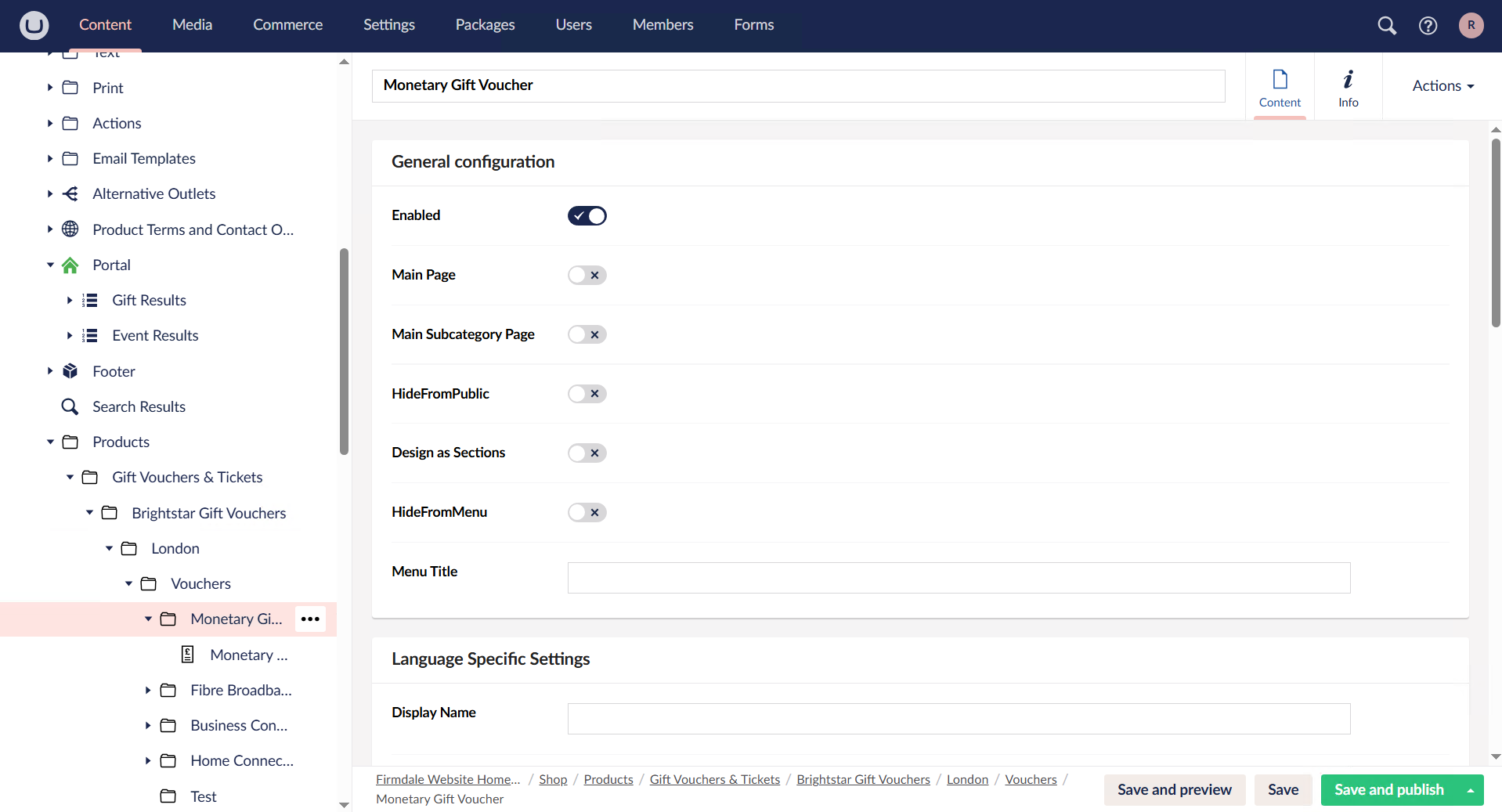 Staff facing UI, Voucher Creation image 1