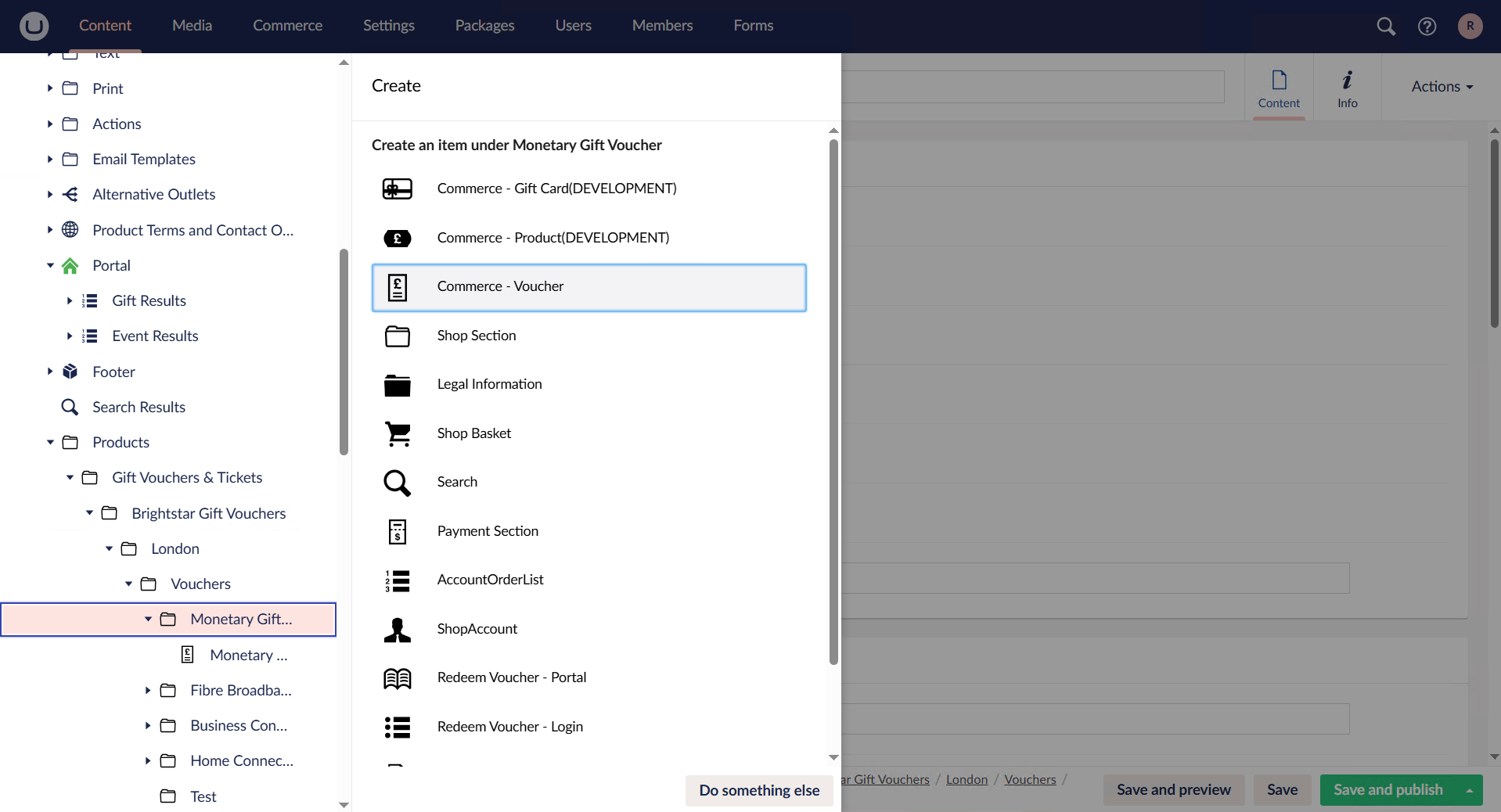 Staff facing UI, Voucher Creation image 2